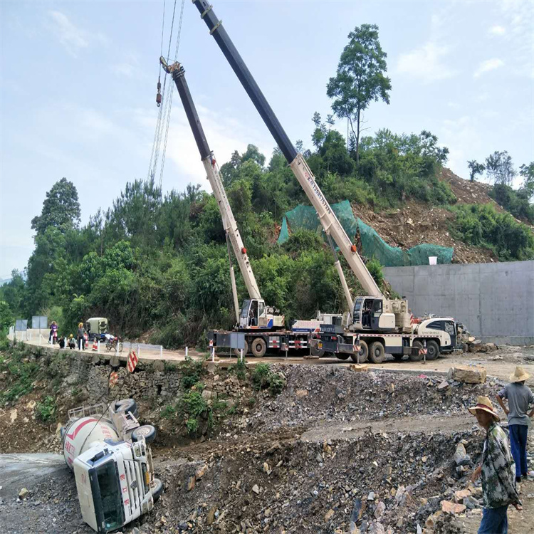 宁夏宁夏24小时应急道路救援吊装吊装现场实拍
